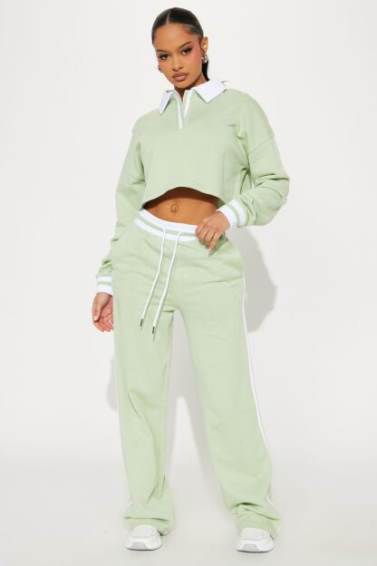 Conjunto de Pantalón y Polo de Felpa Estilo Country Club - Marino - Image 7