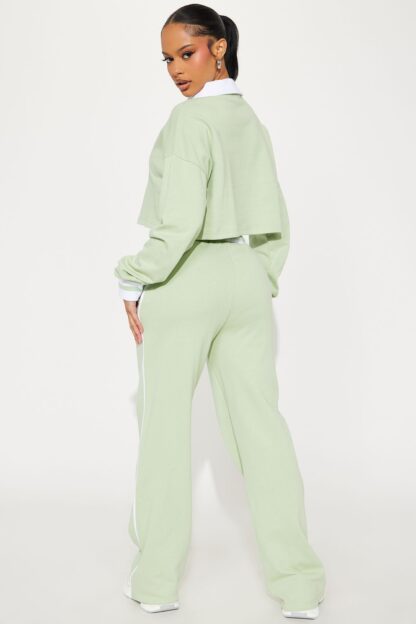 Conjunto de Pantalón y Polo de Felpa Estilo Country Club - Marino - Image 9