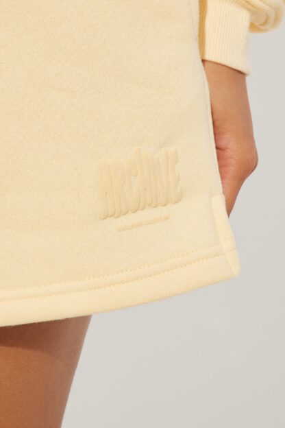 Conjunto de Short y Sudadera de Felpa - Amarillo - Image 14