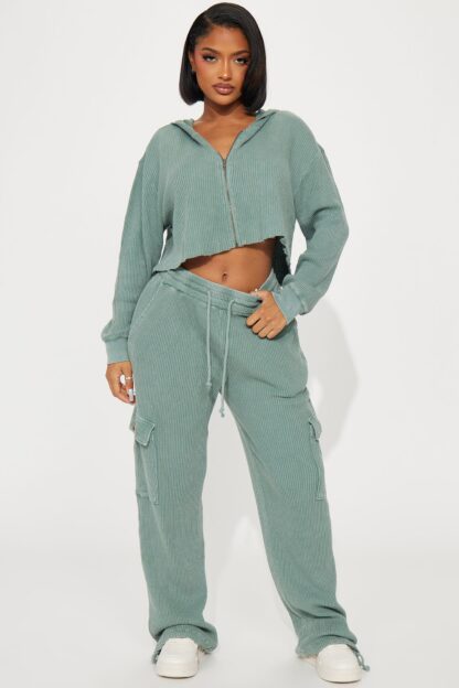 Conjunto de Pantalón Térmico y Hoodie con Cremallera - Image 14