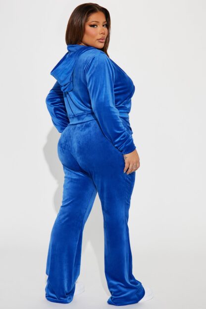 Conjunto de Pantalón y Chaqueta de Terciopelo con Capucha - Image 13