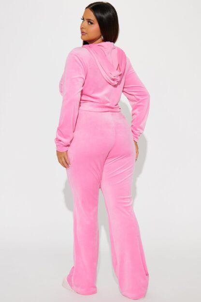 Conjunto de Pantalón y Chaqueta de Terciopelo con Capucha - Image 25