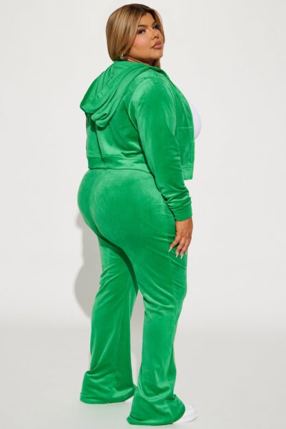 Conjunto de Pantalón y Chaqueta de Terciopelo con Capucha - Image 19