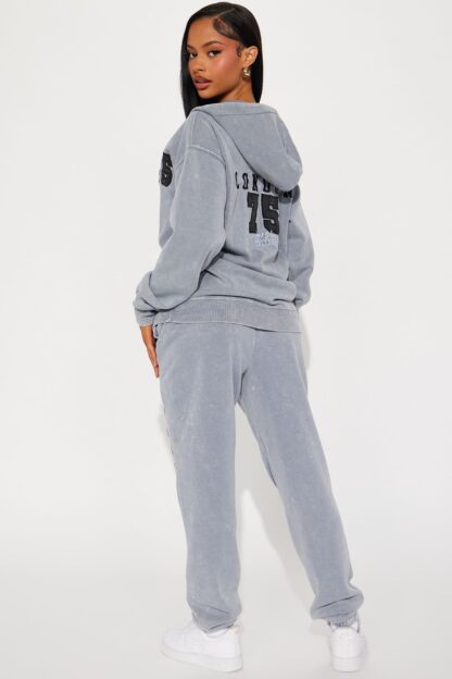Conjunto de Pantalón y Hoodie en Fleece Lavado VIP Player - Image 6