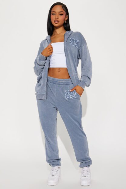 Conjunto de Pantalón y Hoodie en Fleece Lavado VIP Player - Image 12